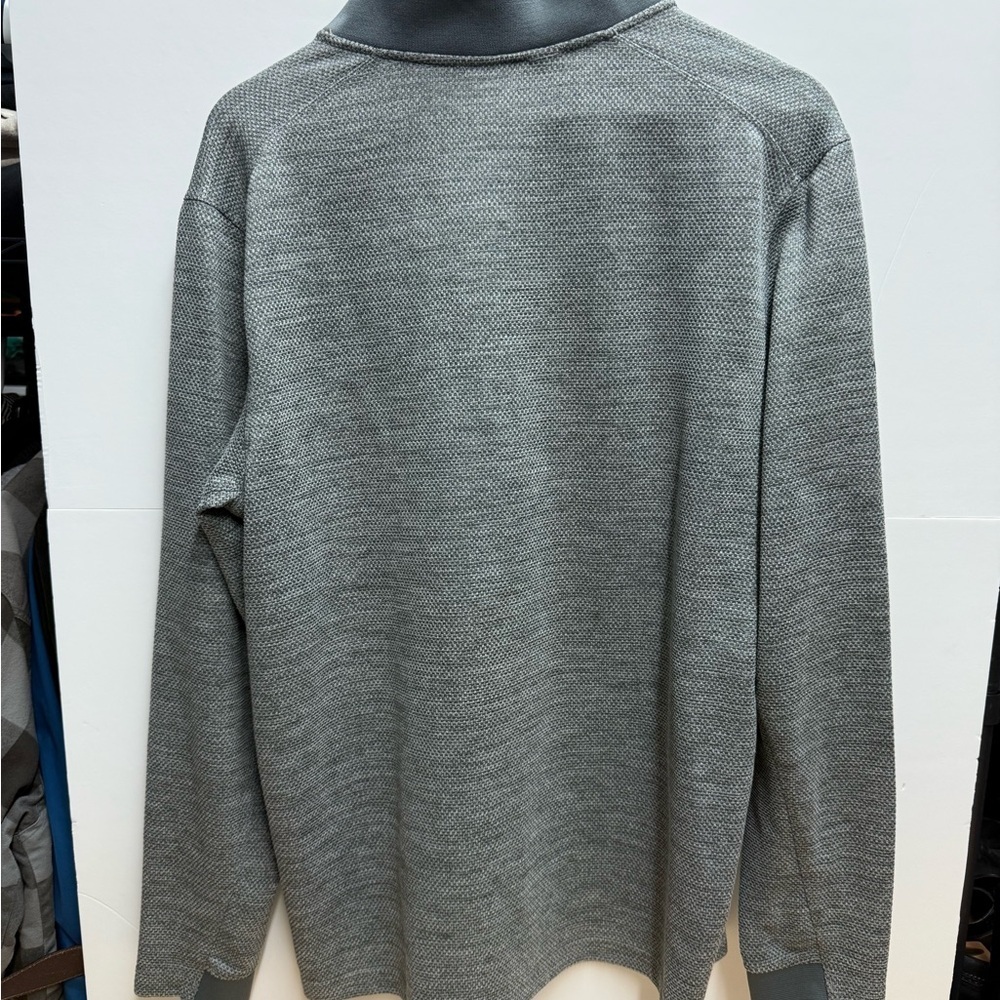 Men's Classic Gray Zip-Up Sweater Royal Ottawa Golf Club - Picture 4 of 4